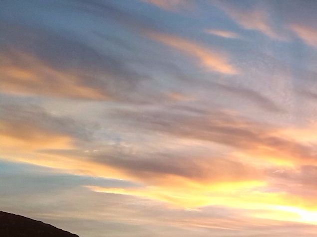 Beautiful Murter archipelago sunset.